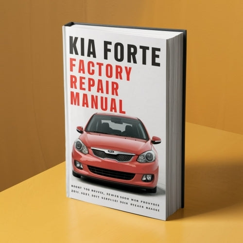 Manual de reparación y servicio de fábrica de Kia Forte 2010-2012