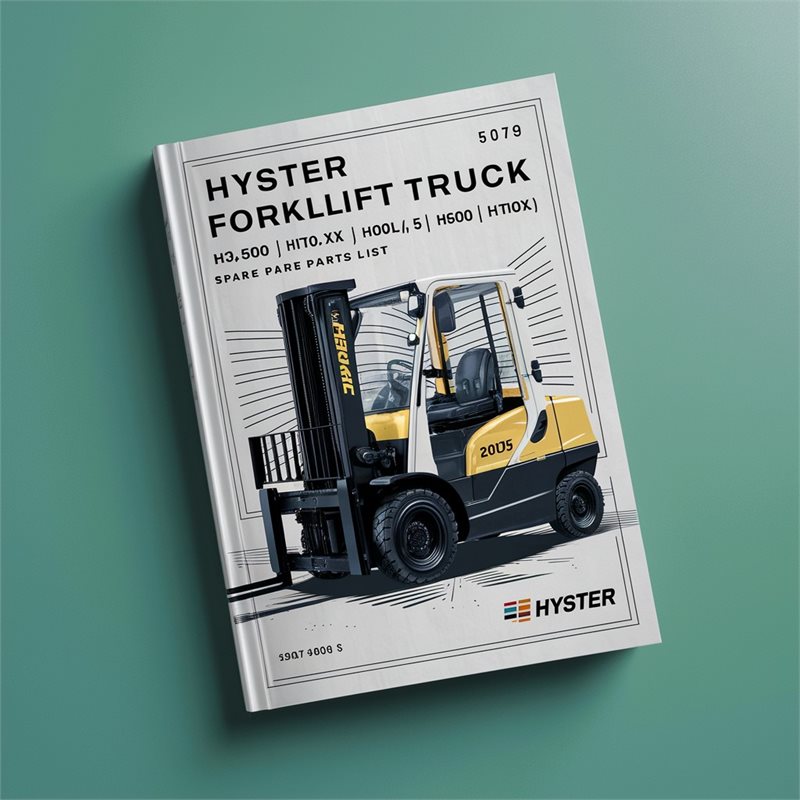 Hyster Forklift Truck G005 Series Spare Parts Catalog PDF