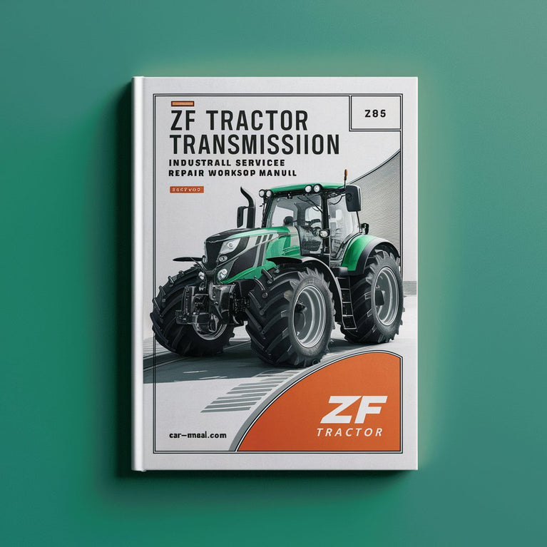 ZF Tractor Transmission ECCOM 1.5 Industrial Service Repair Workshop Manual