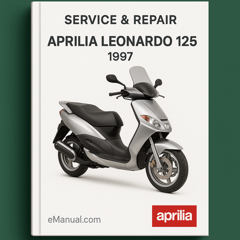 Aprilia Leonardo 125 Service- und Reparaturhandbuch – 1997