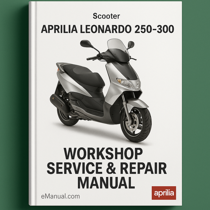 Aprilia Leonardo 250-300 Werkstatt-Service-Reparaturhandbuch