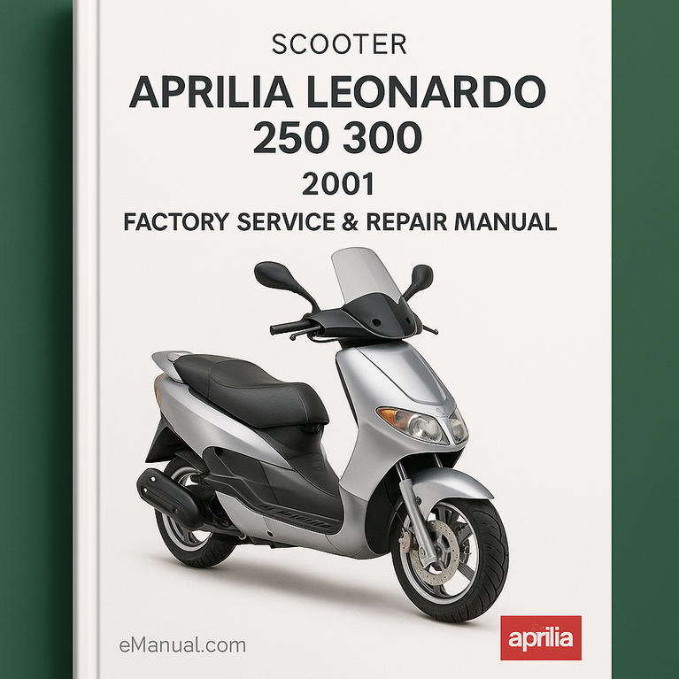 Aprilia Leonardo 250 300 2001 Factory Service Repair Manual