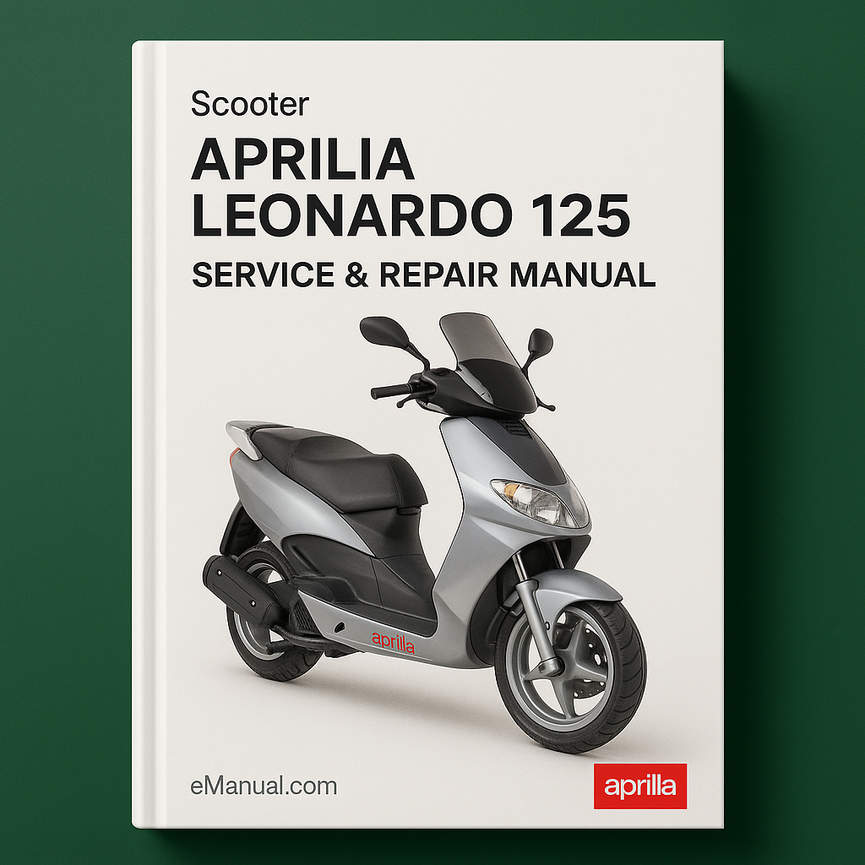 Manual de servicio y reparación de Aprilia Leonardo 125