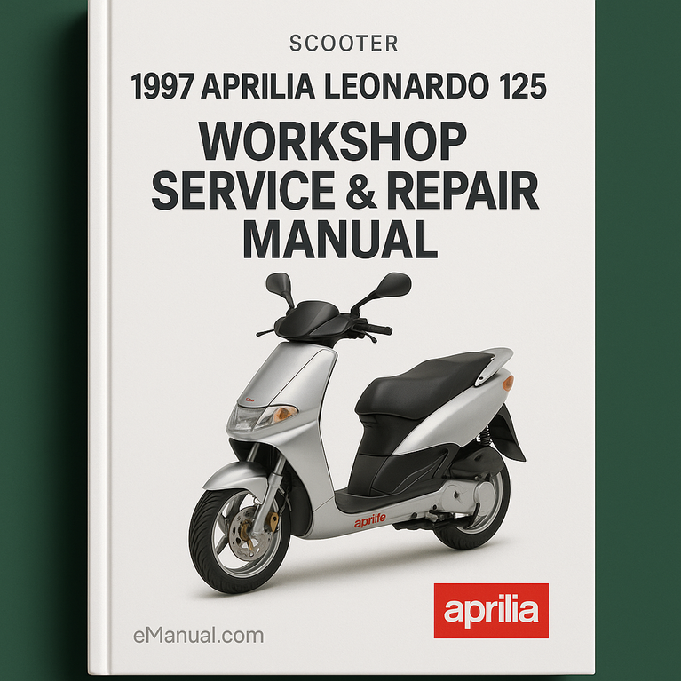 1997 Aprilia Leonardo 125 Workshop Service Repair Manual
