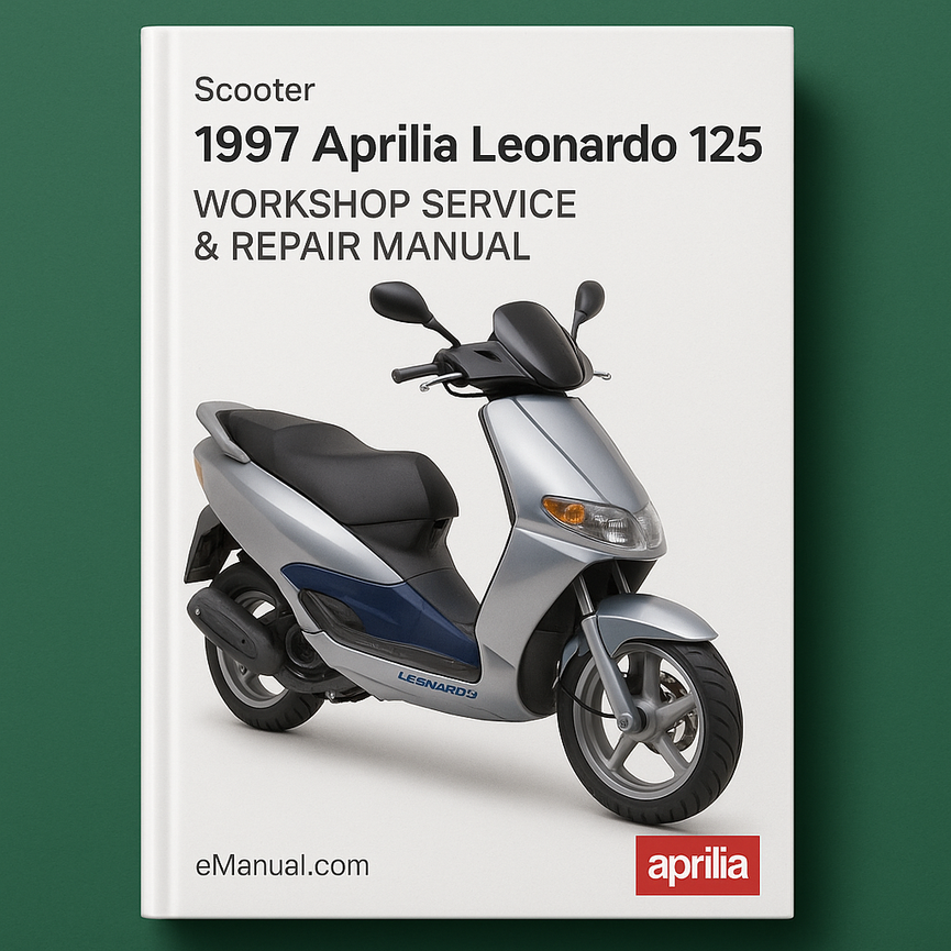 1997 Aprilia Leonardo 125 Workshop Service Repair Manual