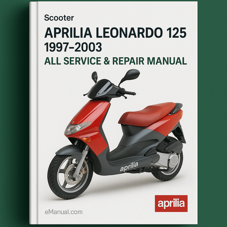 Aprilia Leonardo 125 1997-2003 Alle Service-Reparaturanleitungen