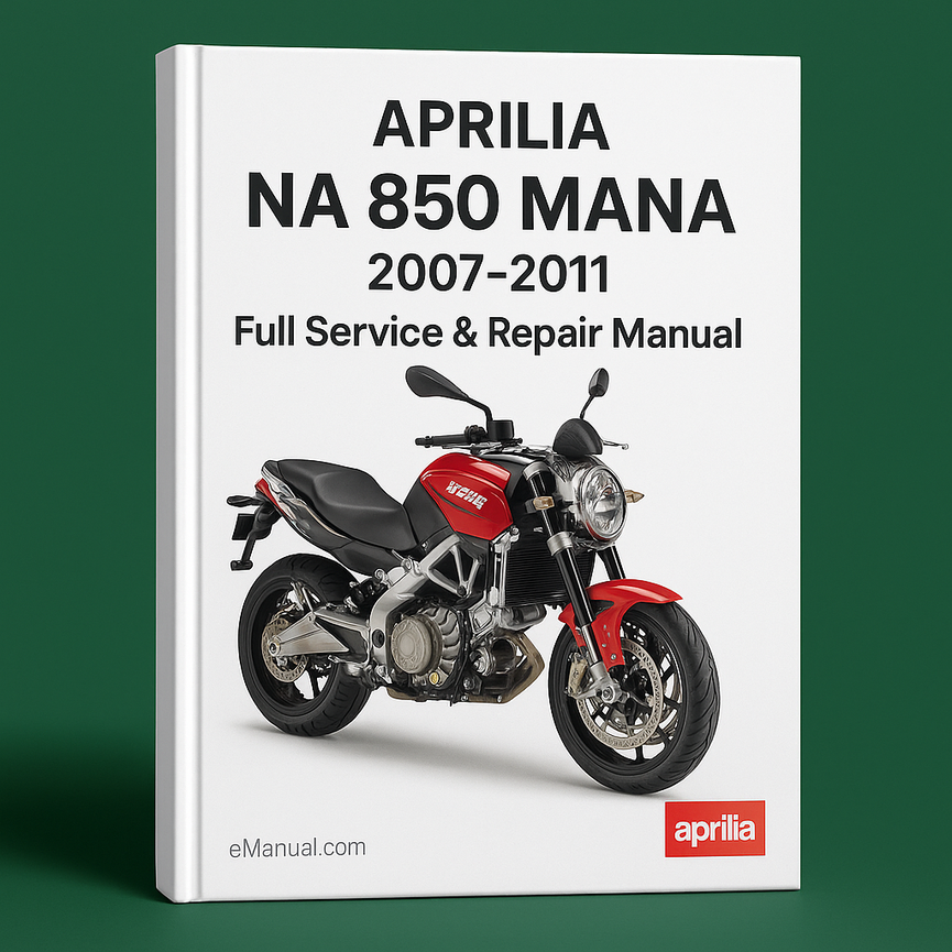 APRILIA NA 850 MANA 2007-2011 Full Service Repair Manual