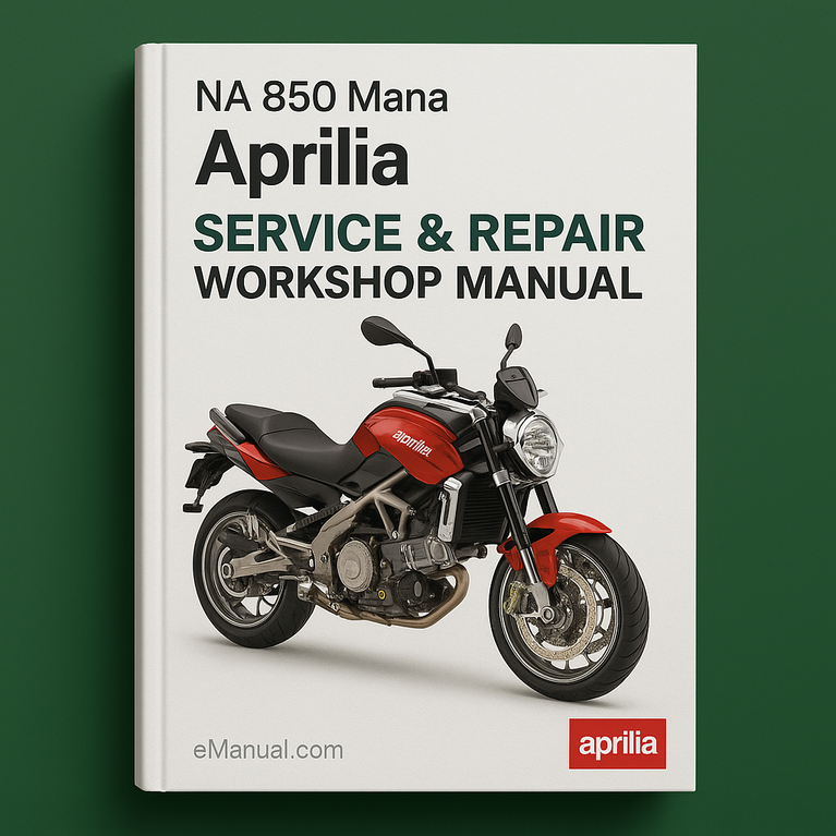 Aprilia NA 850 Mana Service Repair Workshop Manual