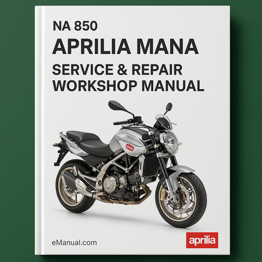 Aprilia NA 850 NA850 Mana Service Repair Workshop Manual