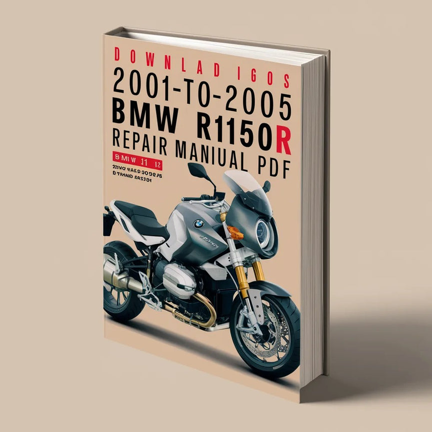 2001-2005 BMW R1150R (R 1150 R) Reparaturhandbuch