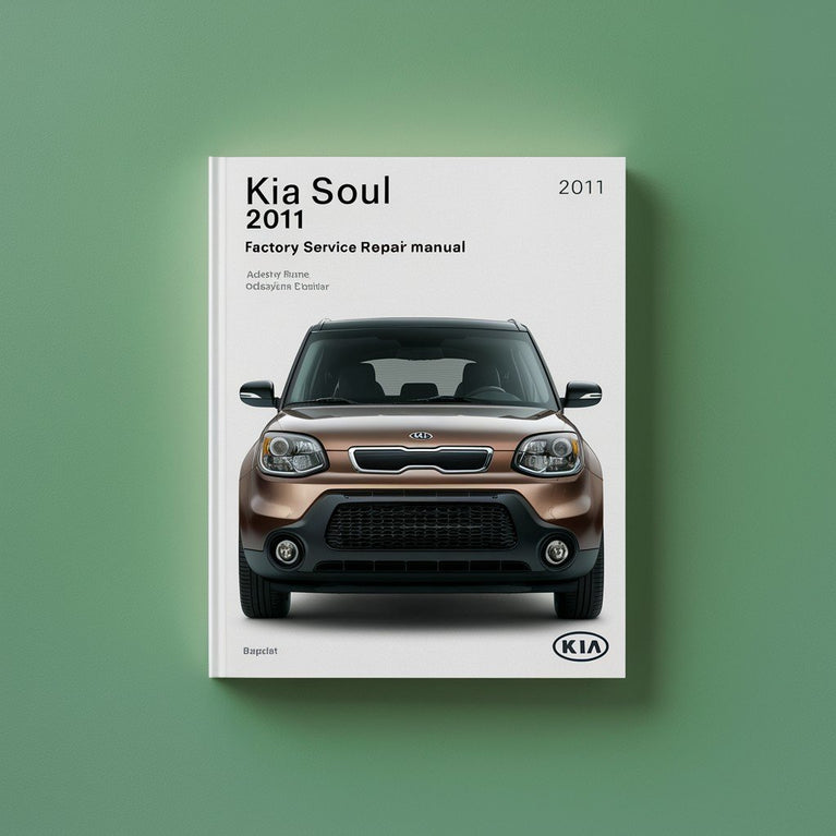 Manual de reparación y servicio de fábrica del Kia Soul 2011