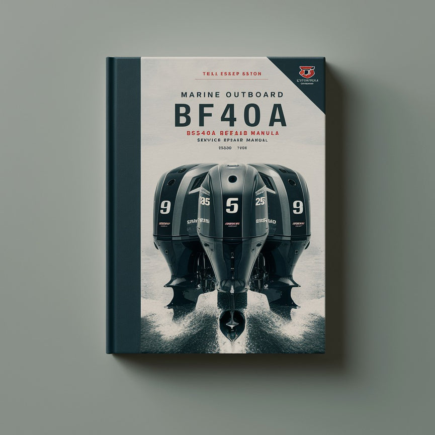 Marine Outboard BF35A BF40A BF45A BF50A Service Repair Manual