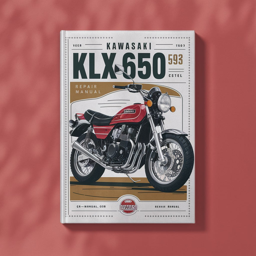 Kawasaki KLX 650 1993 Reparaturhandbuch