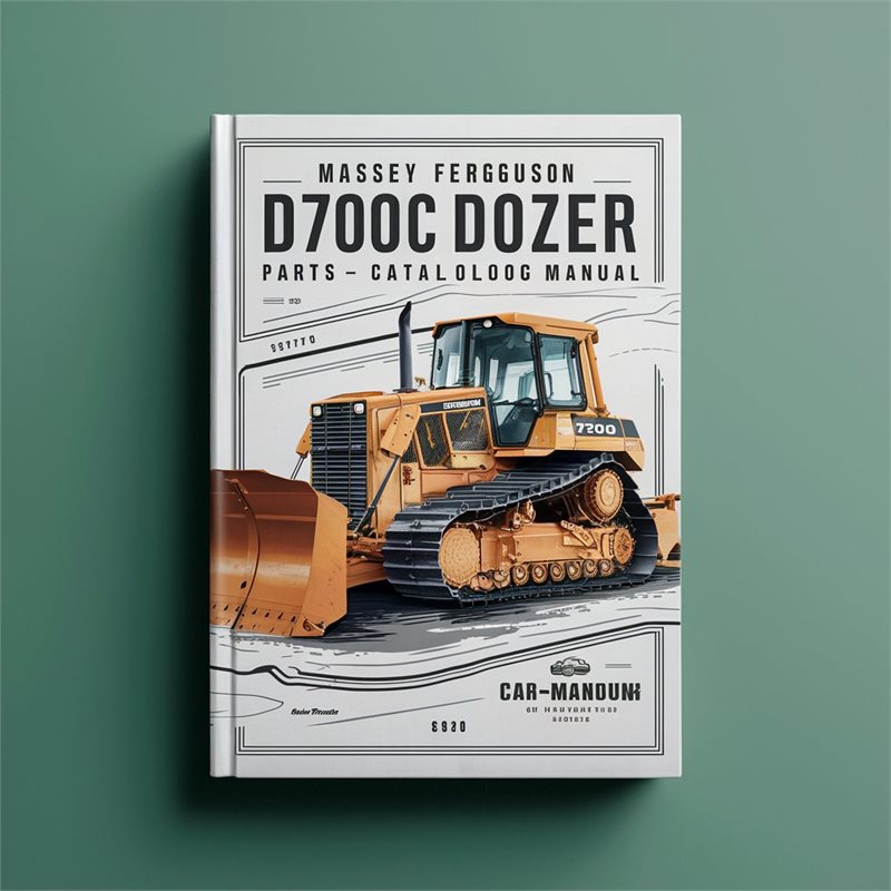 Massey Ferguson D700C Crawler Loader - Dozer Parts Catalog PDF