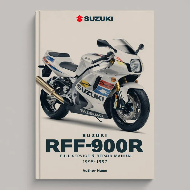 Manual de servicio y reparación completo de Suzuki RF900R 1995-1997