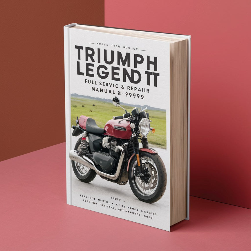 TRIUMPH LEGEND TT 900 Vollständiges Wartungs- und Reparaturhandbuch 1998-1999