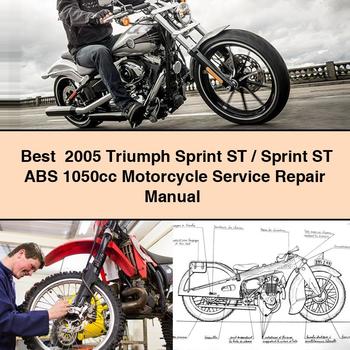 Mejor manual de reparación y mantenimiento de motocicletas Triumph Sprint ST/Sprint ST ABS 1050cc 2005