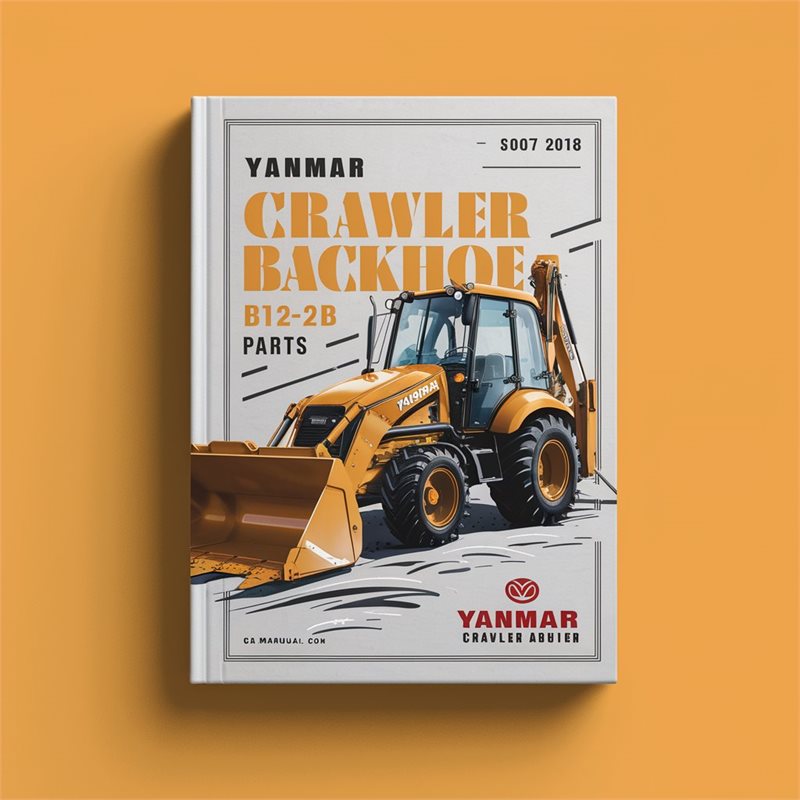 Yanmar Crawler Backhoe B12-2B B17-2B Parts Catalog PDF