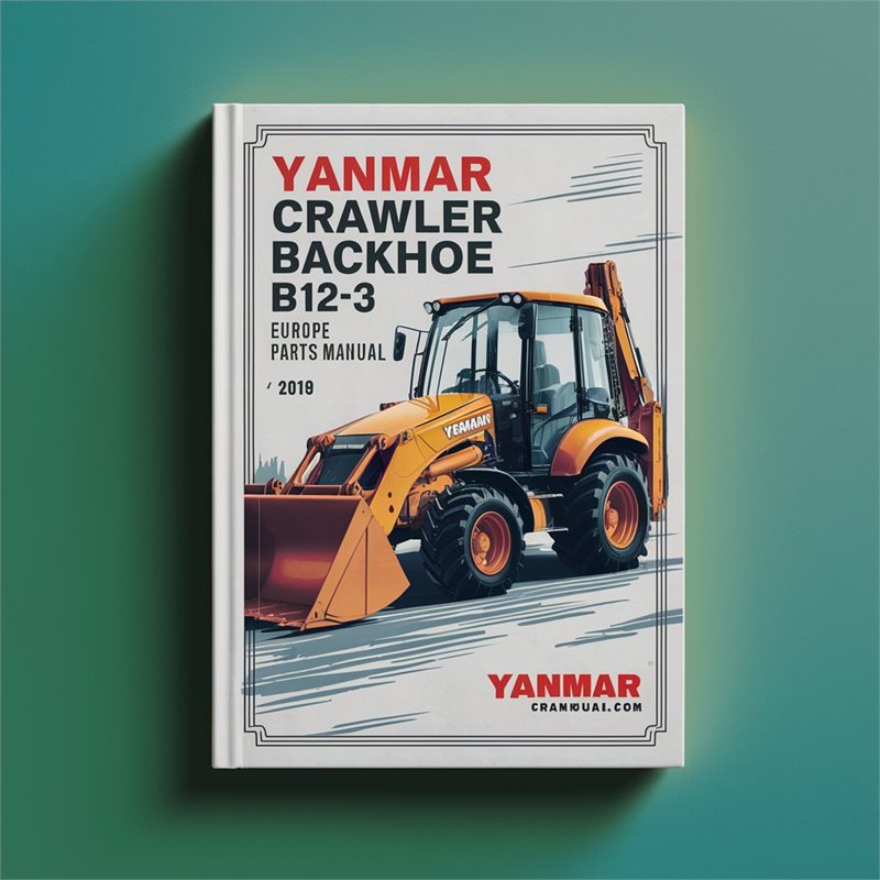 Yanmar Crawler Backhoe B12-3 Europe Parts Catalog PDF