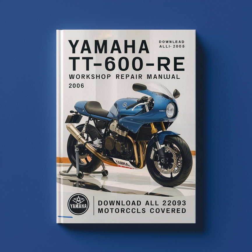 Yamaha TT600RE Workshop Repair Manual All 2003-2006 ModelS COVERED