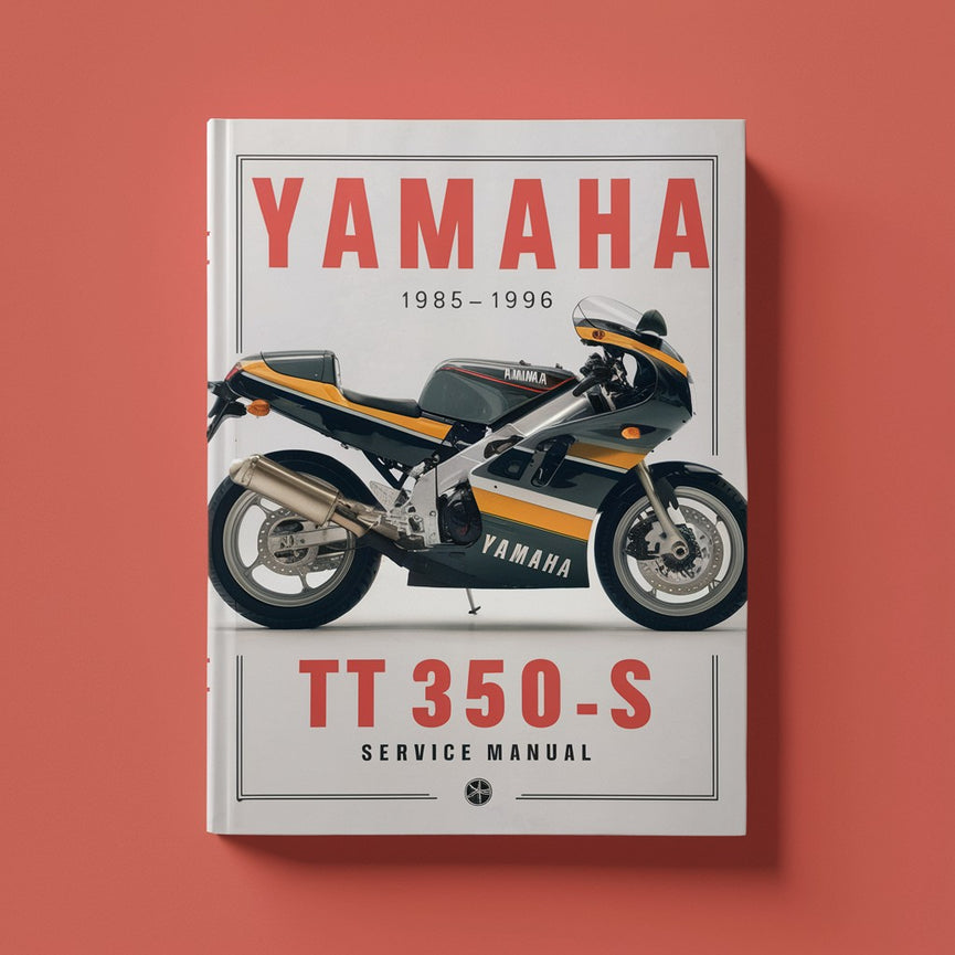 Yamaha TT 350S 1985-1996 Service Repair Manual