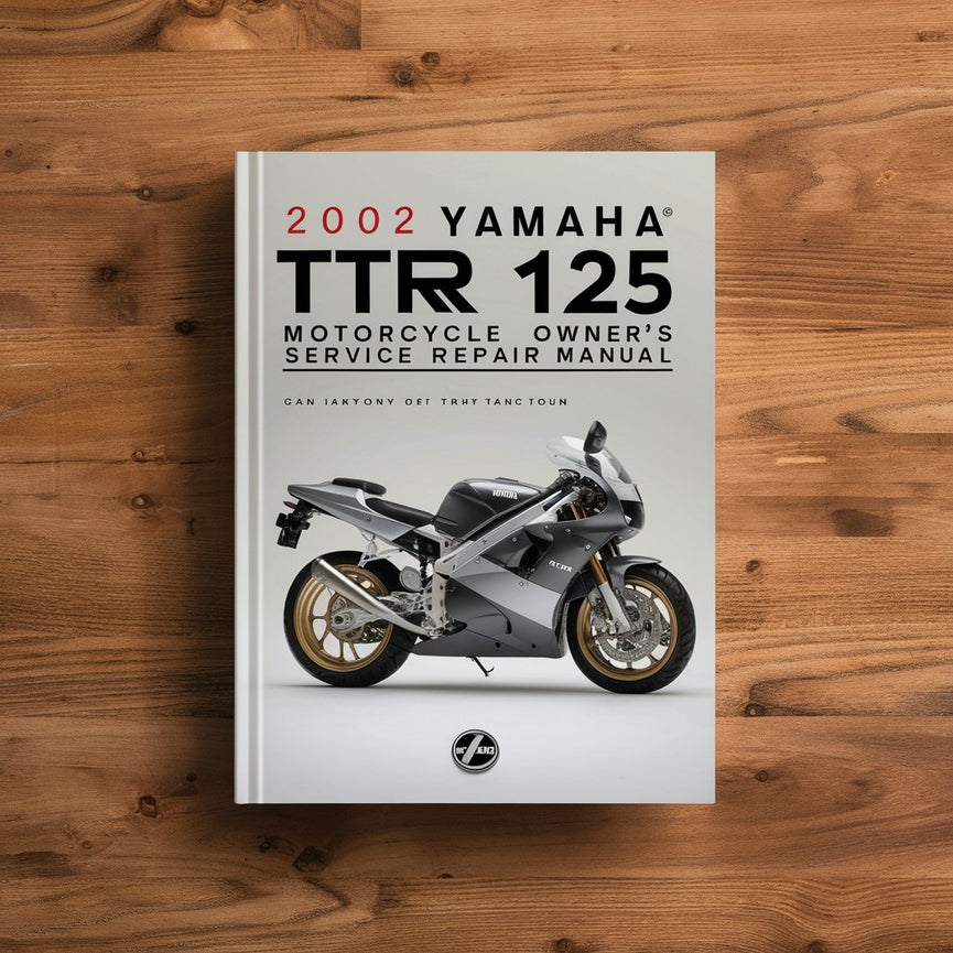 2002 Yamaha TTR 125 Motorrad-Besitzer Service-Reparatur-Handbuch