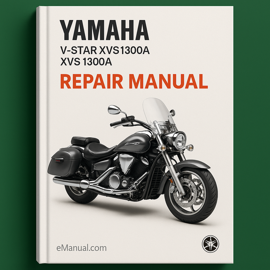 Yamaha V-STAR XVS1300A XVS 1300A BIKE Repair Manual
