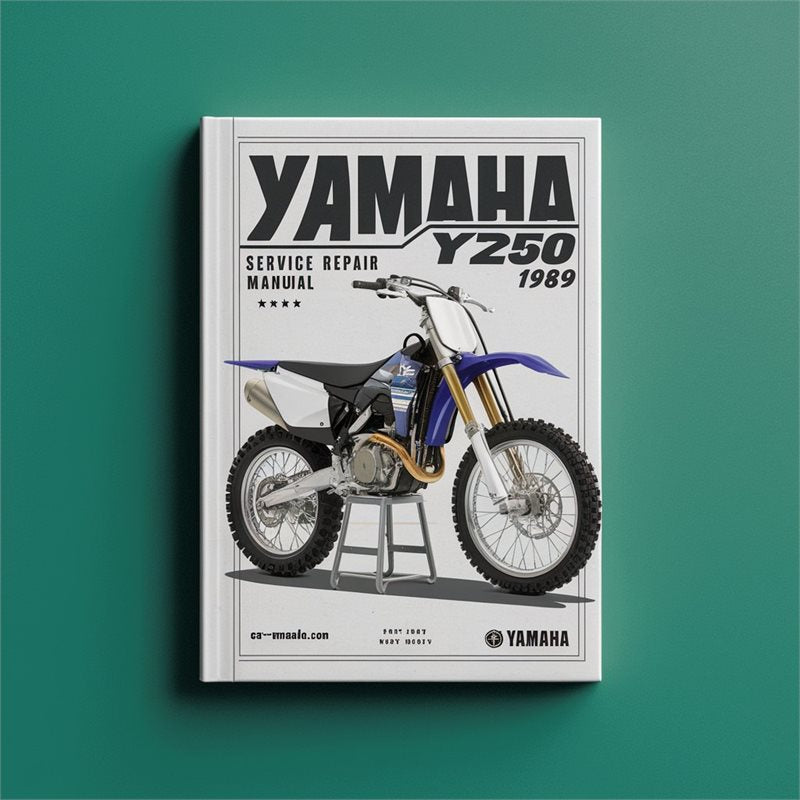 1989 Yamaha YZ Models YZ250 Service Repair Workshop Manual PDF