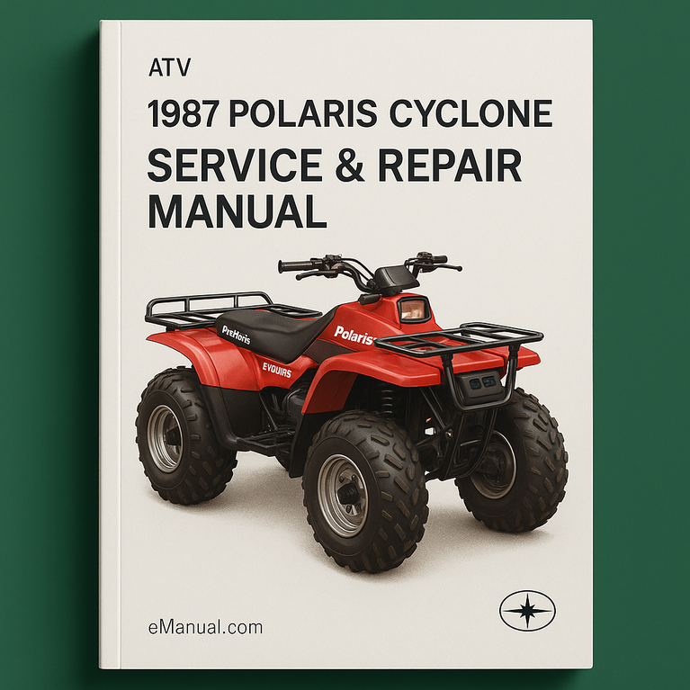 1987 POLARIS CYCLONE ATV Service Repair Manual