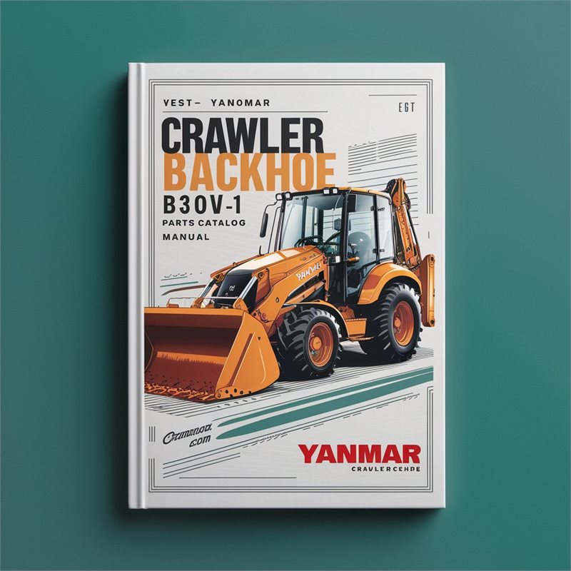 Yanmar Crawler Backhoe B30V-1 Parts Catalog PDF