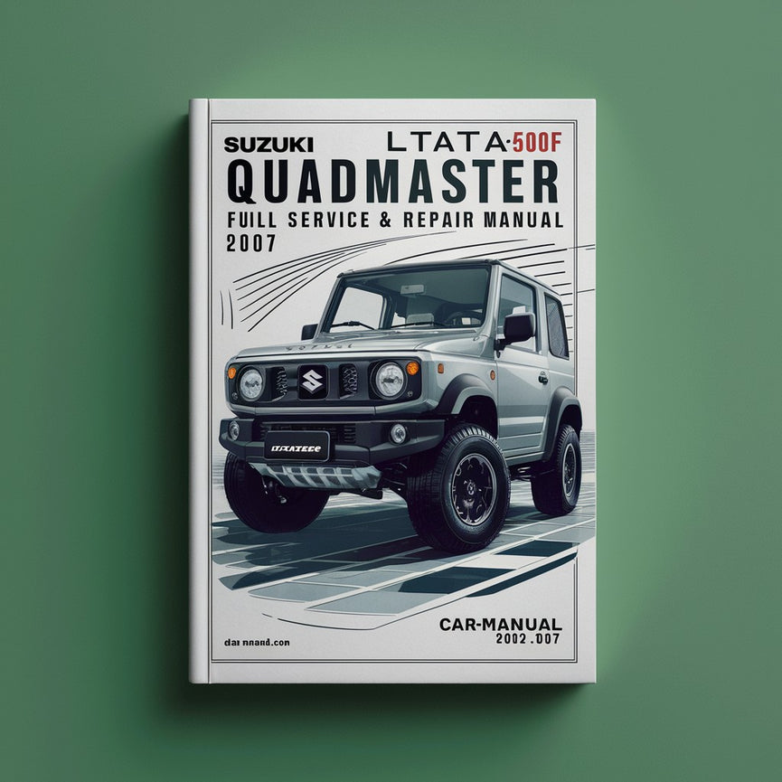Suzuki LTA500F QUADMaster Full Service Repair Manual 2002-2007