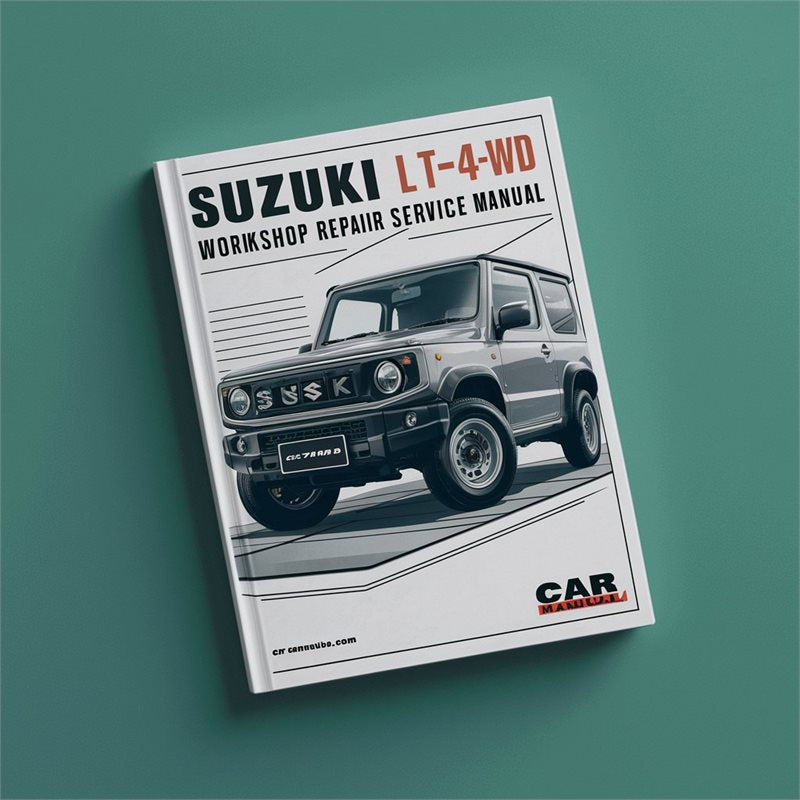 1987-1998 Piaggio LT Suzuki -4wd Service Repair Workshop Manual PDF