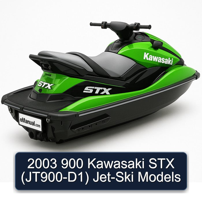 Kawasaki STX (JT900-D1) Jet-Ski Models