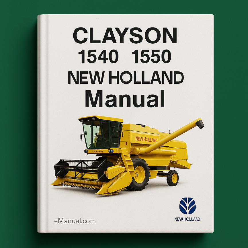 Clayson 1540 1550 New Holland Manual