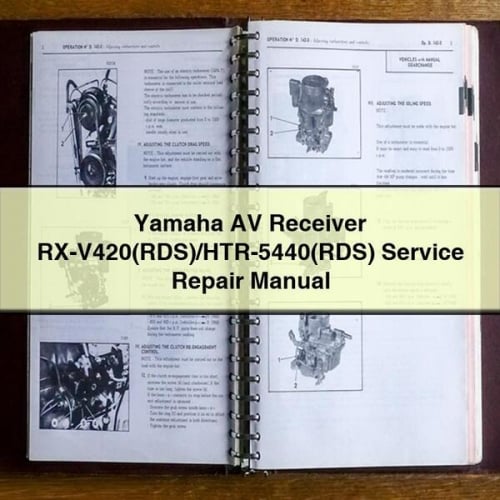 Yamaha AV-Receiver RX-V420(RDS)/HTR-5440(RDS) Service- und Reparaturhandbuch