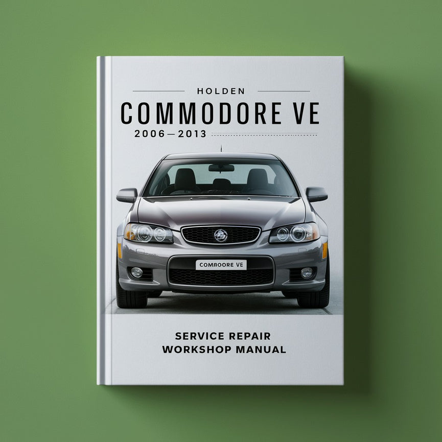 Manual de taller y reparación de Holden Commodore VE 2006-2013