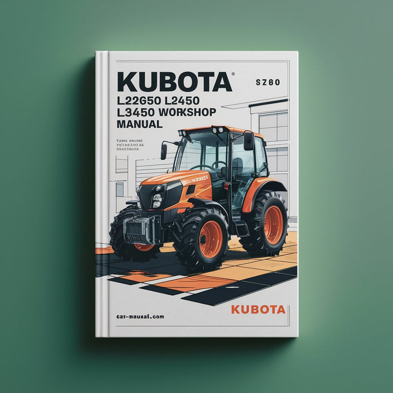 Kubota L2650 L2950 L3450 L3650 WET GST Workshop Manual
