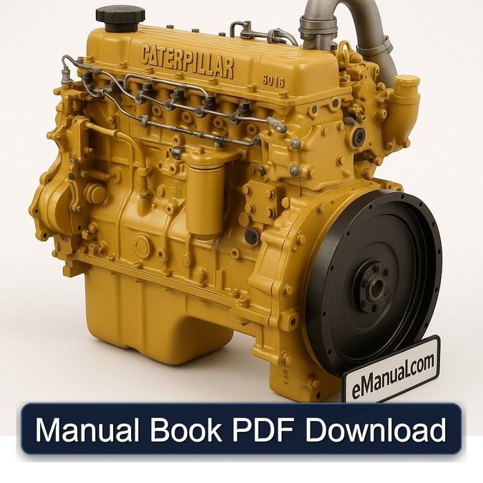 Caterpillar 6d16 Book Service Repair Workshop Manual PDF