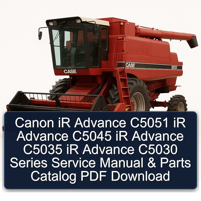 Canon Ir Advance C5051 C5045 C5035 C5030 Series Parts Catalog PDF