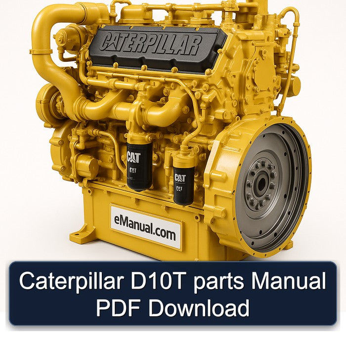 Caterpillar D10T Parts Catalog PDF