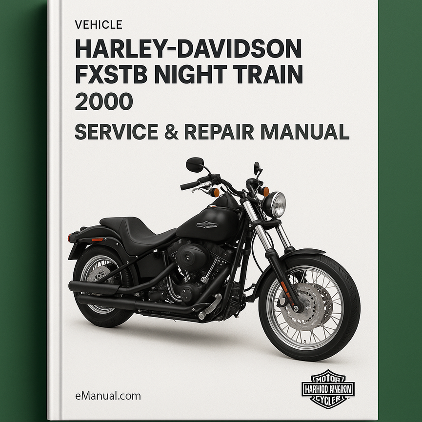 Harley Davidson FXSTB Night Train 2000 Service Repair Manual