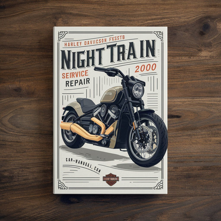 Manual de servicio y reparación de Harley Davidson FXSTB Night Train 2000