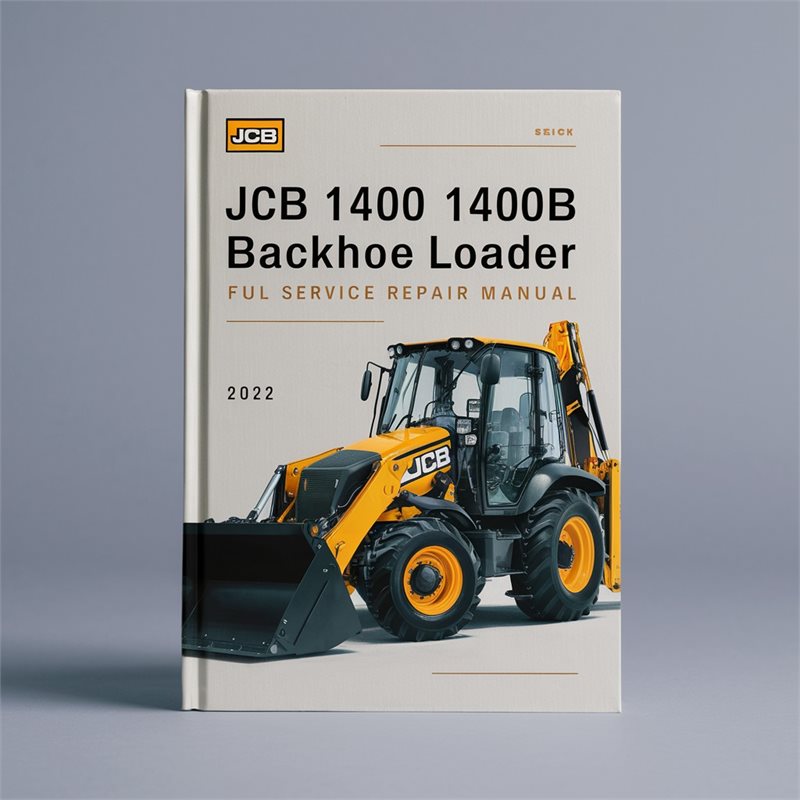 JCB 1400 1400B Backhoe Loader Full Service Repair Manual PDF