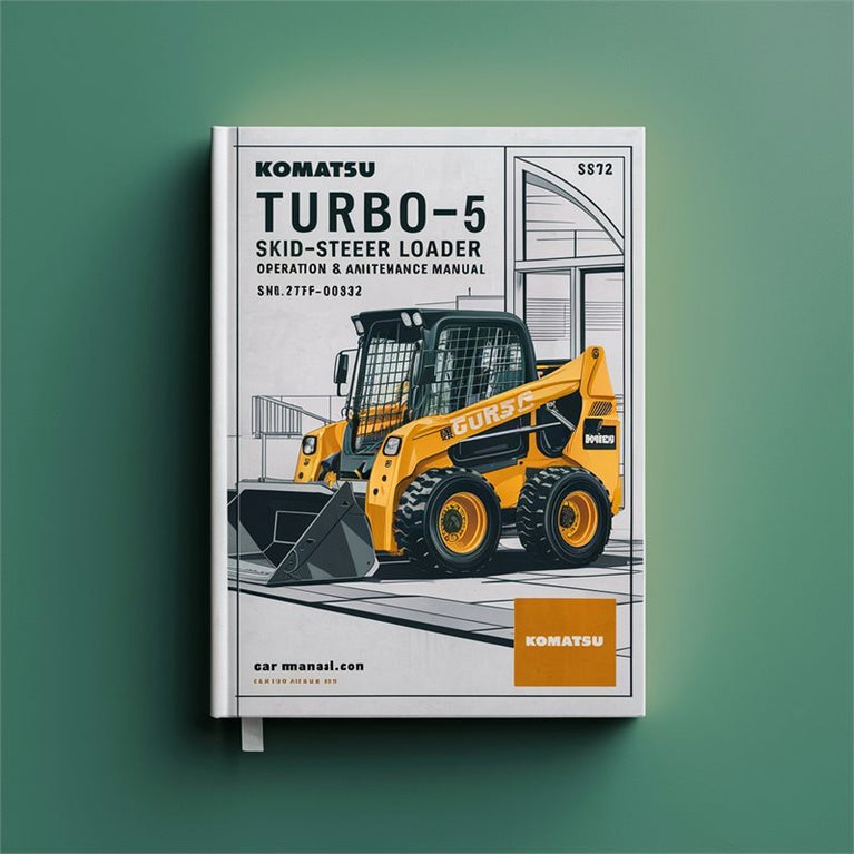 Komatsu Sk1020-5 Turbo SKID-STEER Loader Operation (sn:37ctf00432 Up) Service Repair Workshop Manual PDF