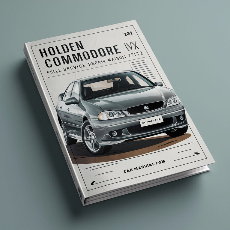 Manual de reparación y servicio completo de Holden Commodore (VX) 2000-2002