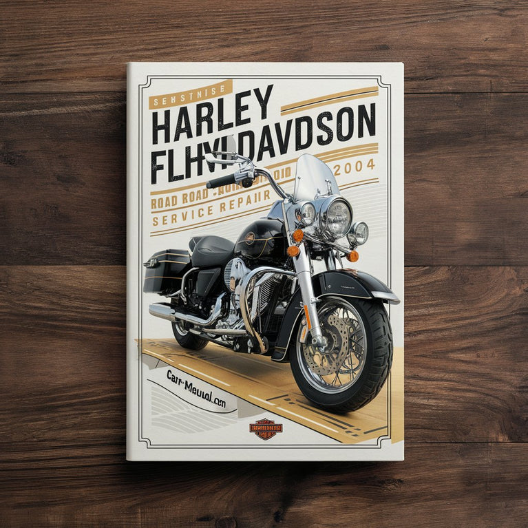 Harley Davidson FLHRS Road King Custom 2004 Service Manual PDF Download