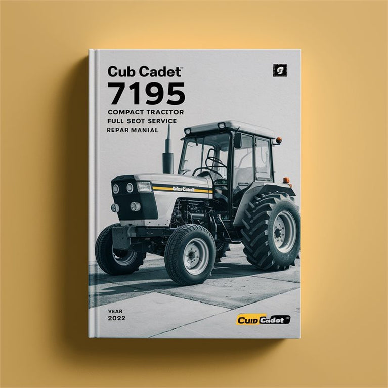 Cub Cadet 7195 Compact Tractor Full Service Repair Manual PDF