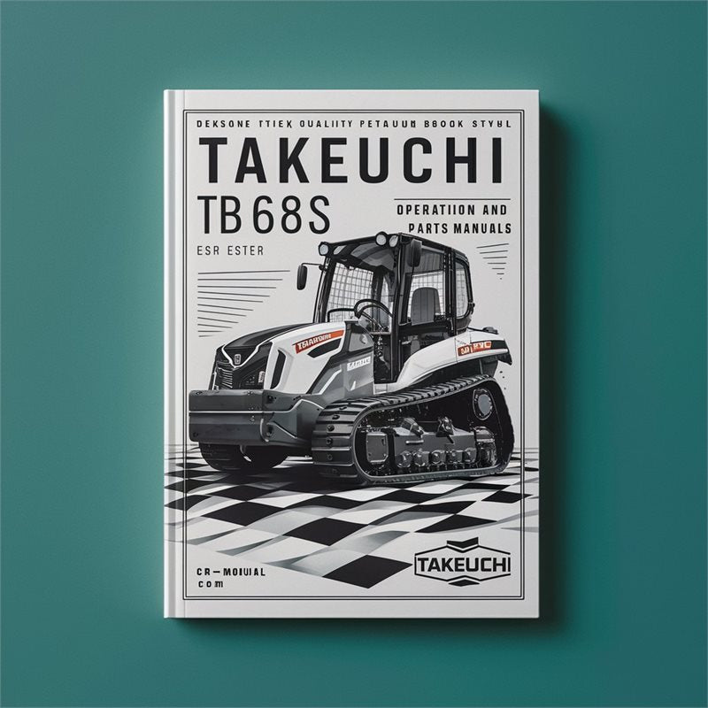 Takeuchi TB68S Operation Parts Catalog PDF
