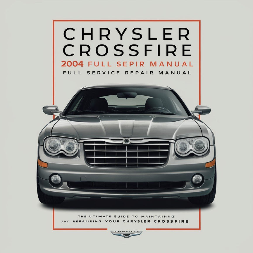 Manual de servicio y reparación completo del Chrysler Crossfire 2004