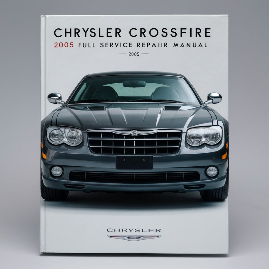 Chrysler Crossfire 2005 Full Service Repair Manual PDF Download